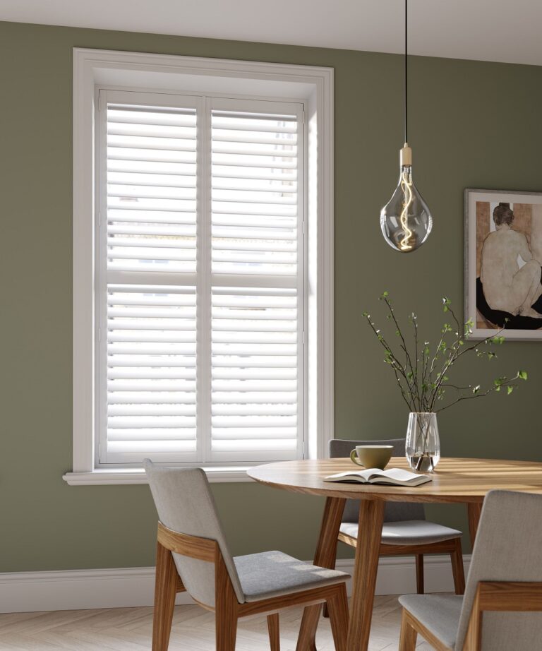 How To Dress Small Windows Purely Shutters